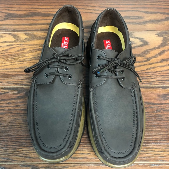 Solo Men’s Fred Boat Shoes - Picture 2 of 6